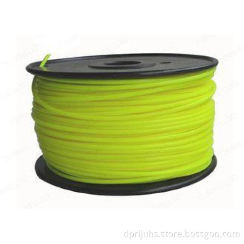 ABS PLA Material 3D Printer Nylon Filament 1.75mm 3mm , Yel